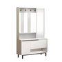 Hanah Home On11-W Perchero de Recibidor Blanco